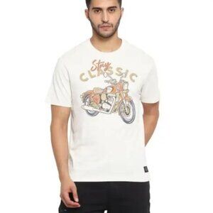 ROYAL ENFIELD STAY CLASSIC MOTORCYCLE TSHIRT M